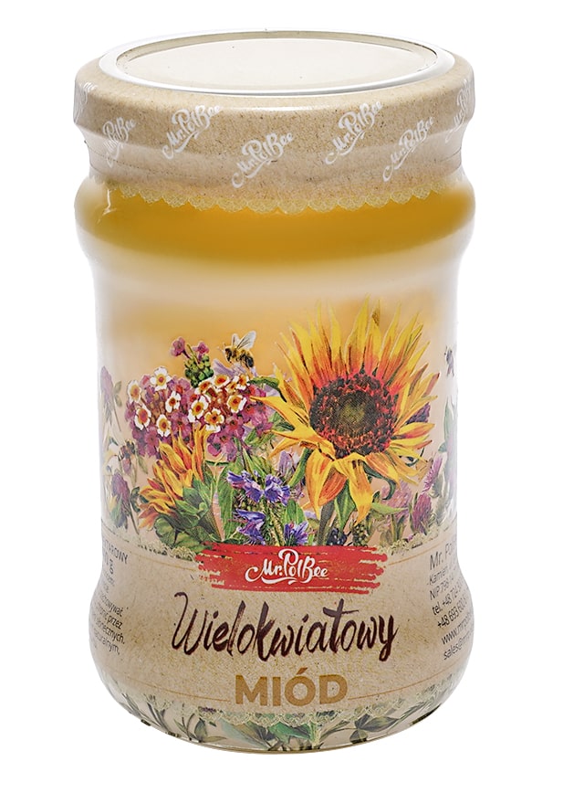 LIQUID MULTIFLOWER HONEY - (0.4KG)