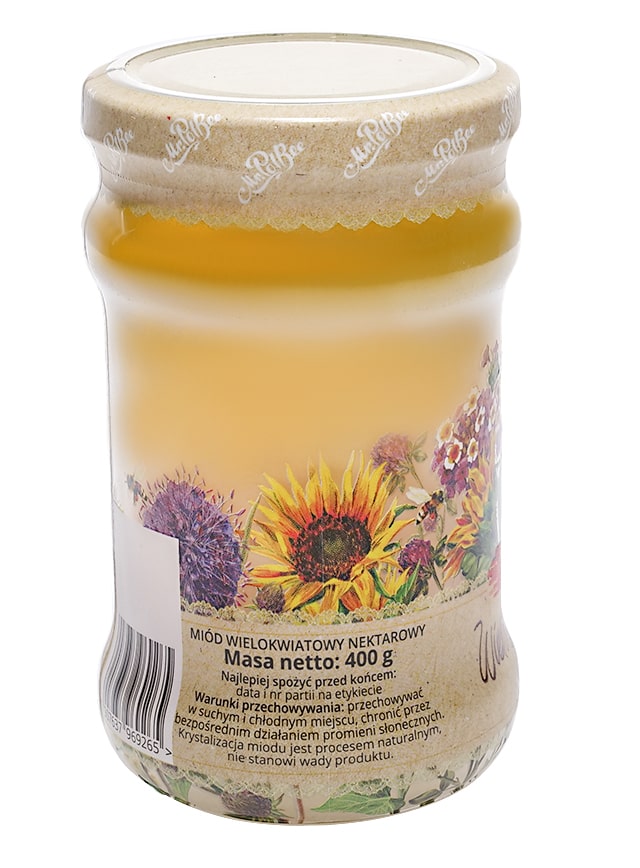 LIQUID MULTIFLOWER HONEY - (0.4KG)