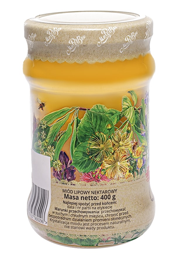 LIQUID LINDEN HONEY- (0.4KG)