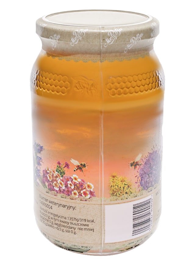 LIQUID MULTIFLOWER HONEY - (1.2KG)