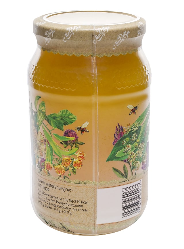 LIQUID LINDEN HONEY- (1.2KG)