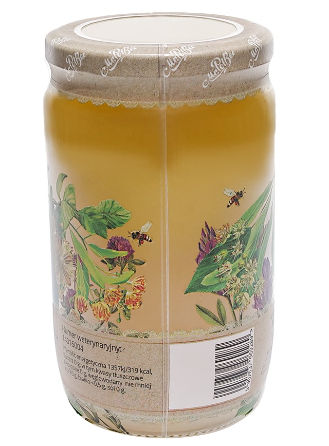 LIQUID LINDEN HONEY- (0.95KG)