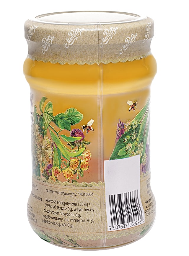 LIQUID LINDEN HONEY- (0.4KG)