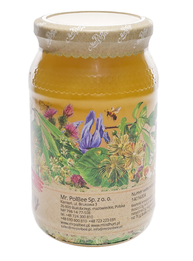 LIQUID LINDEN HONEY- (1.2KG)