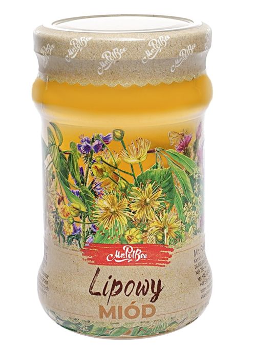 LIQUID LINDEN HONEY- (0.4KG)