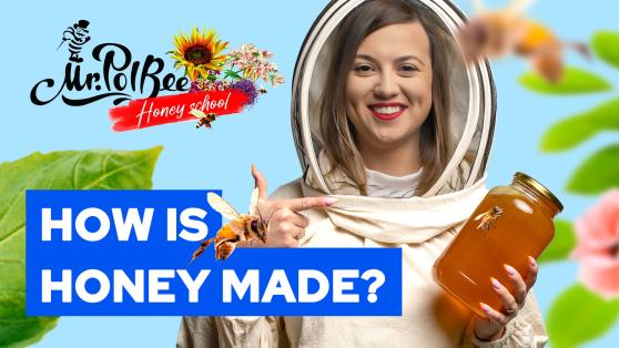 How is honey made?